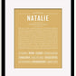 Frame Options | Matte Gold | Black Frame, Matted