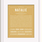 Frame Options | Matte Gold | White Frame, Matted