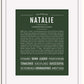 Frame Options | Deep Forest | White Frame, Matted