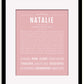 Frame Options | Dusty Rose | Black Frame, Matted