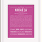 Frame Options | Dark Pink | White Frame, Matted