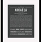 Frame Options | Charcoal Gray | Black Frame, Matted