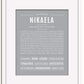 Frame Options | Light Gray | White Frame, Matted