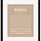 Frame Options | Tan | Black Frame, Matted