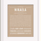Frame Options | Tan | White Frame, Matted