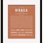 Frame Options | Terra Cotta | Black Frame, Matted