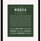Frame Options | Deep Forest | Black Frame, Matted