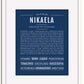 Frame Options | Midnight Blue | White Frame, Matted