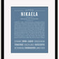 Frame Options | Steele Blue | Black Frame, Matted