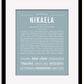 Frame Options | Powder Blue | Black Frame, Matted