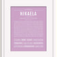Frame Options | Lilac | White Frame, Matted