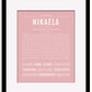 Frame Options | Dusty Rose | Black Frame, Matted