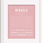 Frame Options | Dusty Rose | White Frame, Matted