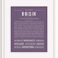 Frame Options | Deep Purple | White Frame, Matted