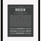 Frame Options | Charcoal Gray | Black Frame, Matted
