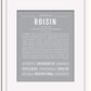 Frame Options | Light Gray | White Frame, Matted