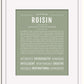 Frame Options | Sage | White Frame, Matted