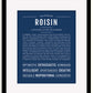 Frame Options | Midnight Blue | Black Frame, Matted
