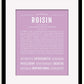 Frame Options | Lilac | Black Frame, Matted