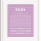 Frame Options | Lilac | White Frame, Matted