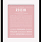 Frame Options | Dusty Rose | Black Frame, Matted