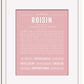 Frame Options | Dusty Rose | White Frame, Matted