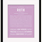 Frame Options | Lilac | Black Frame, Matted