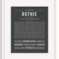 Frame Options | Charcoal Gray | White Frame, Matted
