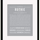 Frame Options | Sage | Black Frame, Matted