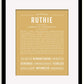 Frame Options | Matte Gold | Black Frame, Matted