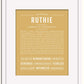 Frame Options | Matte Gold | White Frame, Matted