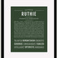 Frame Options | Deep Forest | Black Frame, Matted