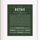 Frame Options | Deep Forest | White Frame, Matted