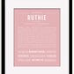 Frame Options | Dusty Rose | Black Frame, Matted