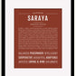 Frame Options | Bordeaux | Black Frame, Matted