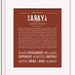 Frame Options | Bordeaux | White Frame, Matted