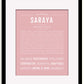 Frame Options | Dusty Rose | Black Frame, Matted