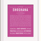 Frame Options | Dark Pink | White Frame, Matted