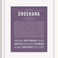 Frame Options | Deep Purple | White Frame, Matted