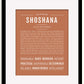 Frame Options | Terra Cotta | Black Frame, Matted