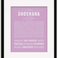 Frame Options | Lilac | Black Frame, Matted