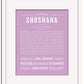 Frame Options | Lilac | White Frame, Matted
