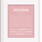 Frame Options | Dusty Rose | White Frame, Matted
