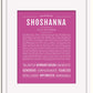 Frame Options | Dark Pink | White Frame, Matted