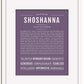 Frame Options | Deep Purple | White Frame, Matted