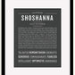 Frame Options | Charcoal Gray | Black Frame, Matted