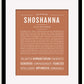 Frame Options | Terra Cotta | Black Frame, Matted