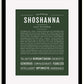 Frame Options | Deep Forest | Black Frame, Matted