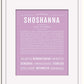 Frame Options | Lilac | White Frame, Matted