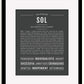 Frame Options | Charcoal Gray | Black Frame, Matted